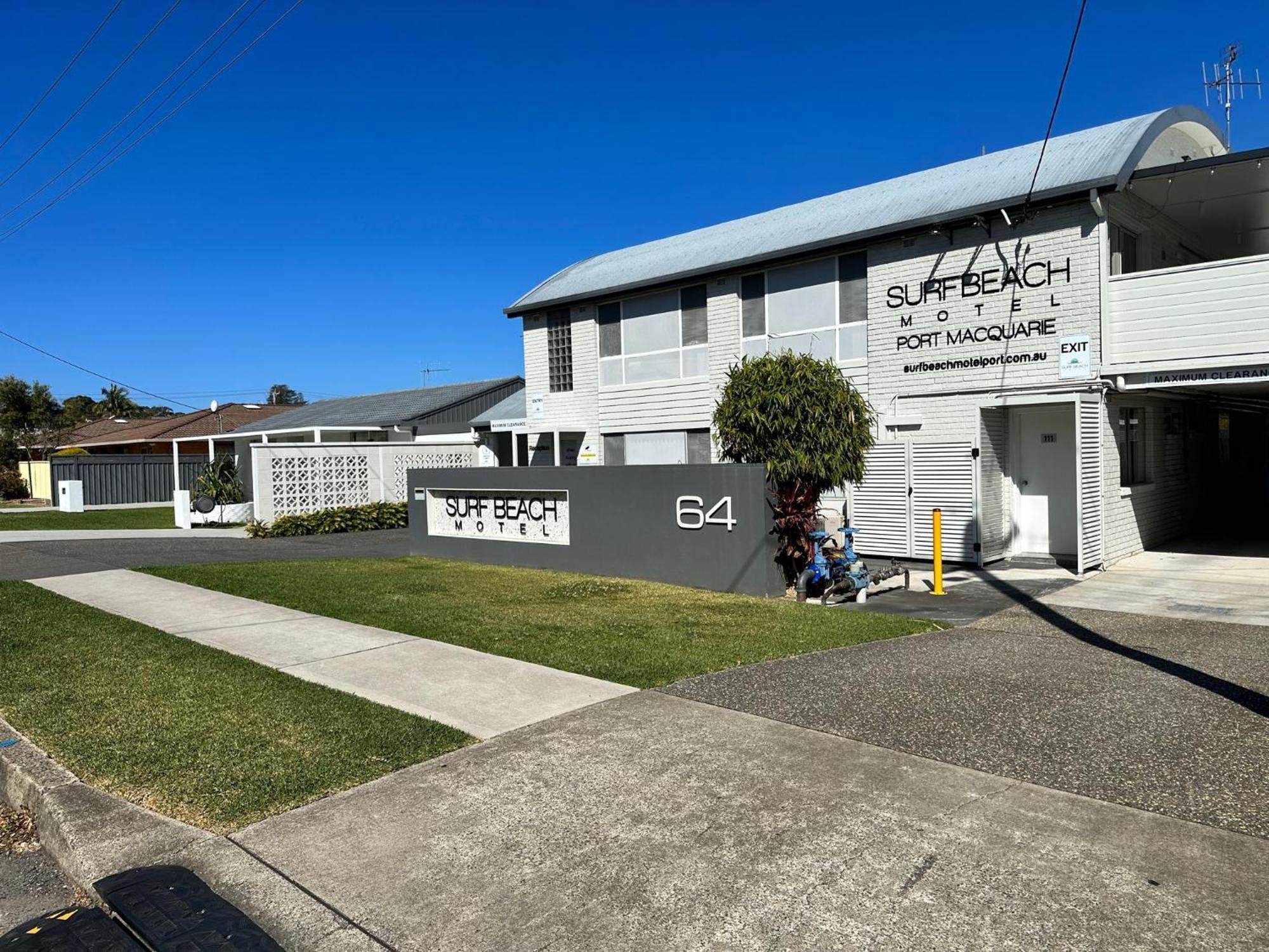 Surf Beach Motel Port ポート・マッコリー エクステリア 写真
